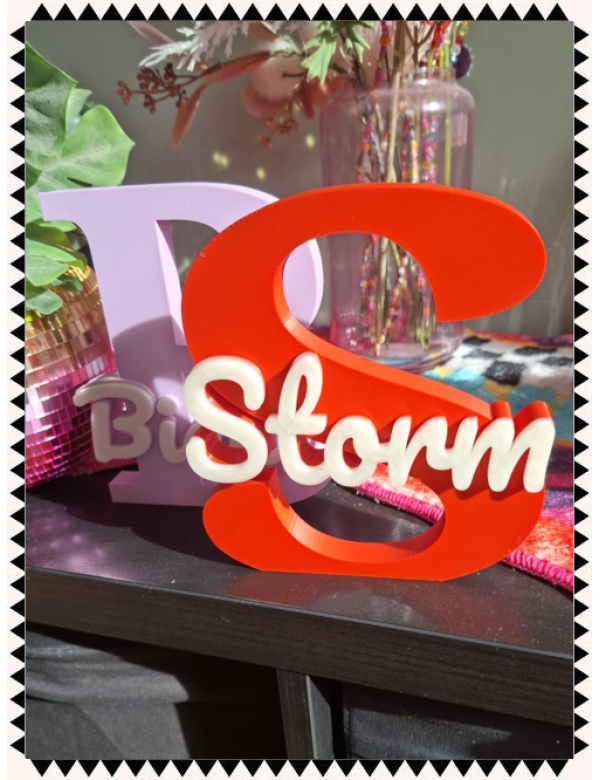 Letter met naam (glow in the dark) Letter met naam (glow in the dark)