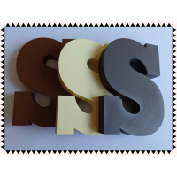 Chocolade letters Sinterklaas