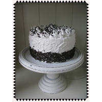 Chocolade slagroomtaart