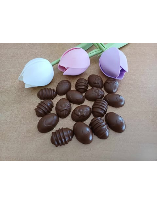 Chocolade paaseitjes Chocolade paaseitjes