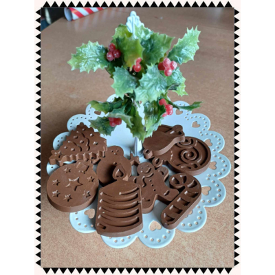 Kerst chocolade - set 2