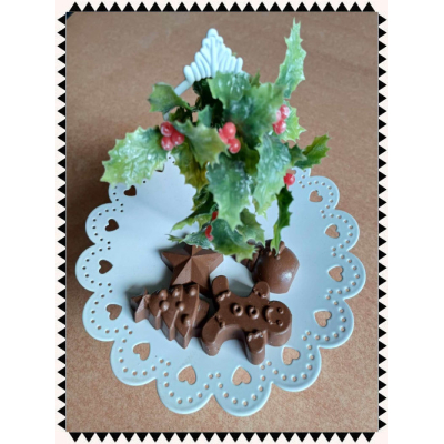 Kerst chocolade - set 4