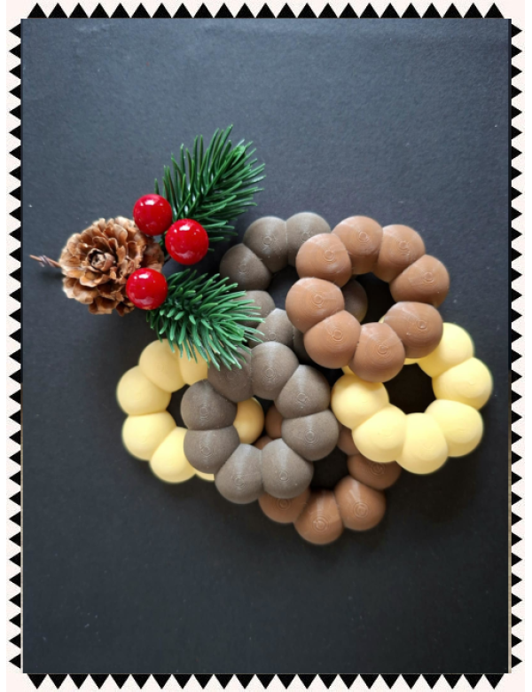 Chocolade Kerstkransjes