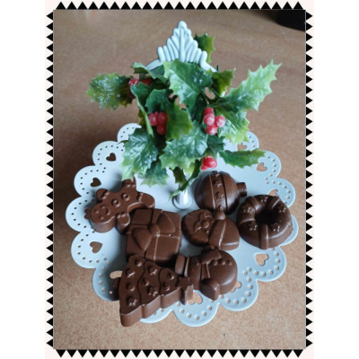 Kerst chocolade - set 1