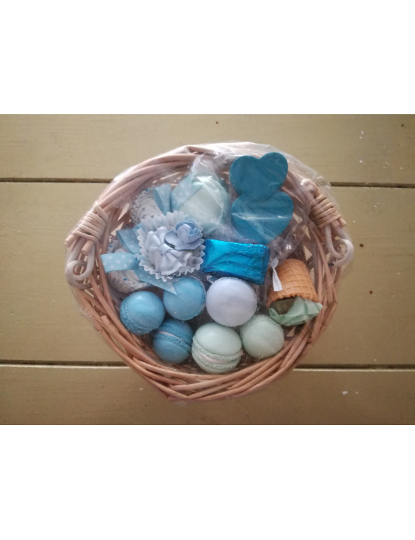 Cadeauverpakking blauw