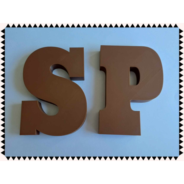 Chocolade letters Sinterklaas