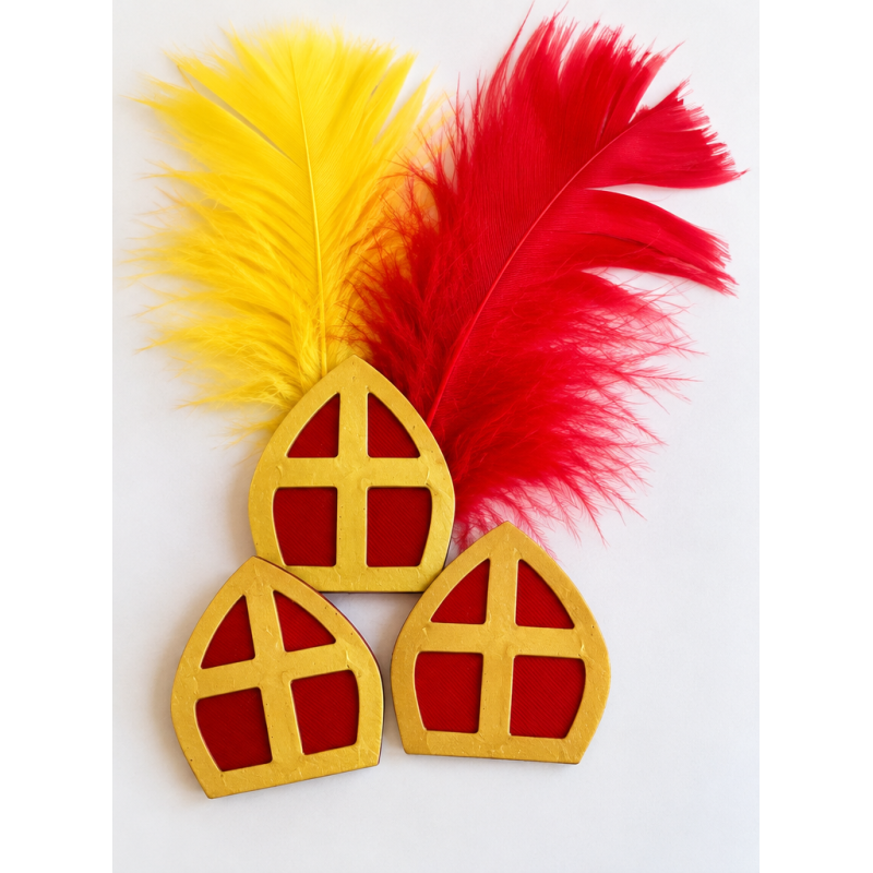 Sinterklaas mijter (flatback)