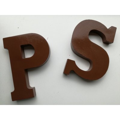 Chocolade letters Sinterklaas