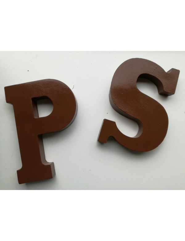 Chocolade letters Sinterklaas