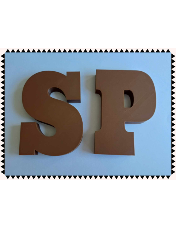Chocolade letters Sinterklaas Chocolade letters Sinterklaas