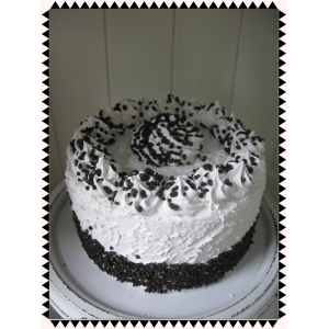 Chocolade slagroomtaart